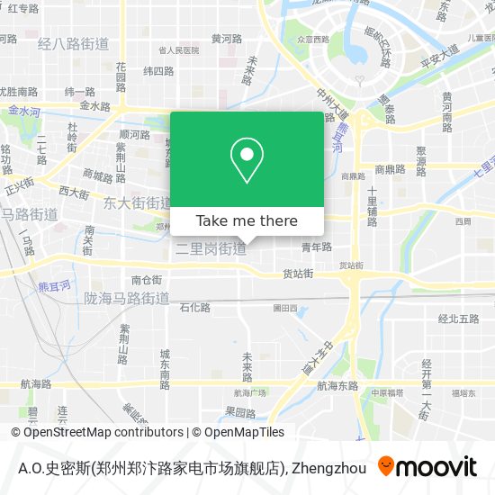 A.O.史密斯(郑州郑汴路家电市场旗舰店) map