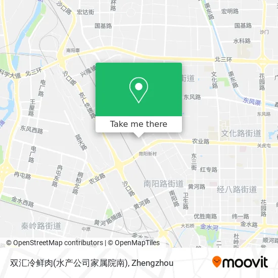 双汇冷鲜肉(水产公司家属院南) map