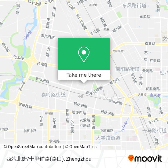 西站北街/十里铺路(路口) map