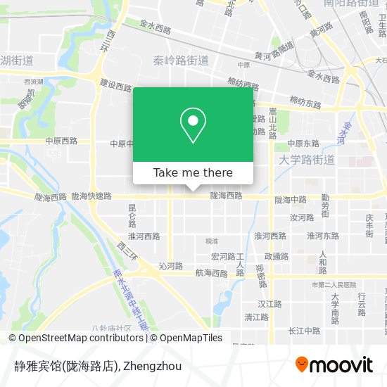 静雅宾馆(陇海路店) map