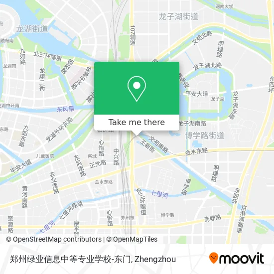 郑州绿业信息中等专业学校-东门 map