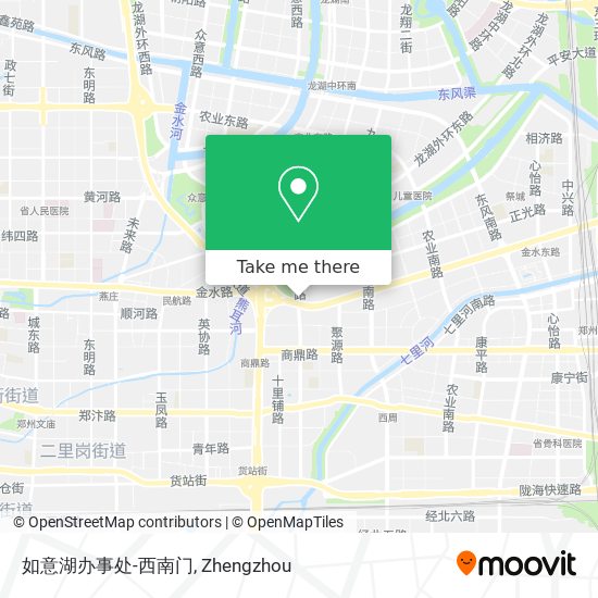 如意湖办事处-西南门 map