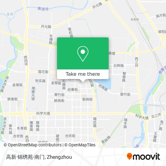 高新·锦绣苑-南门 map