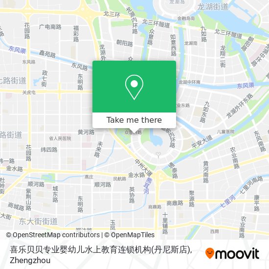 喜乐贝贝专业婴幼儿水上教育连锁机构(丹尼斯店) map