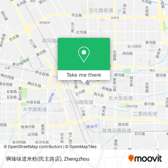 啊臻味道米粉(民主路店) map