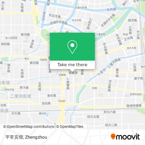 平常宾馆 map