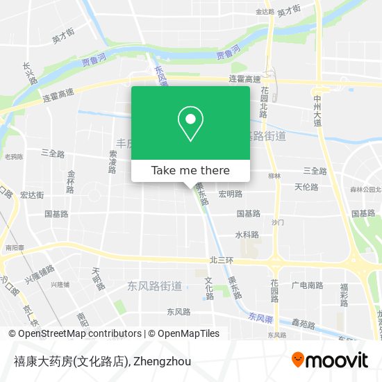 禧康大药房(文化路店) map