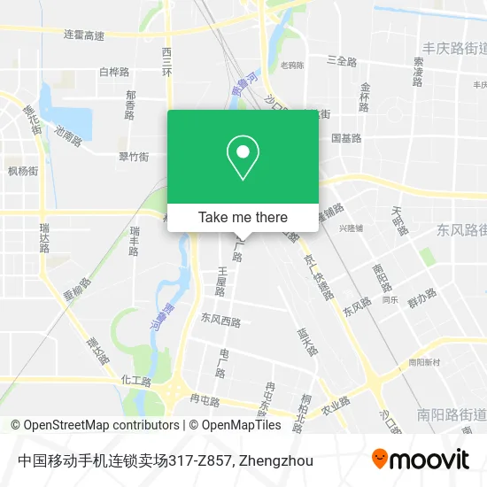 中国移动手机连锁卖场317-Z857 map