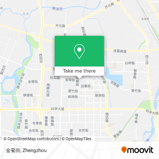 金菊街 map
