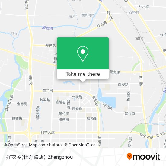 好衣多(牡丹路店) map