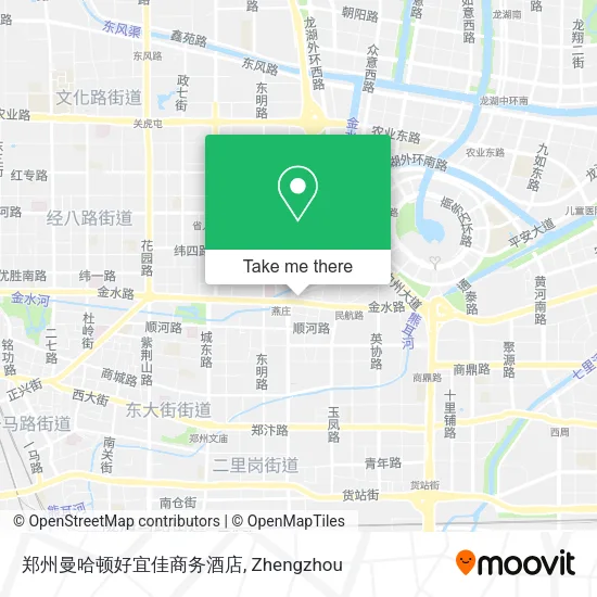 郑州曼哈顿好宜佳商务酒店 map