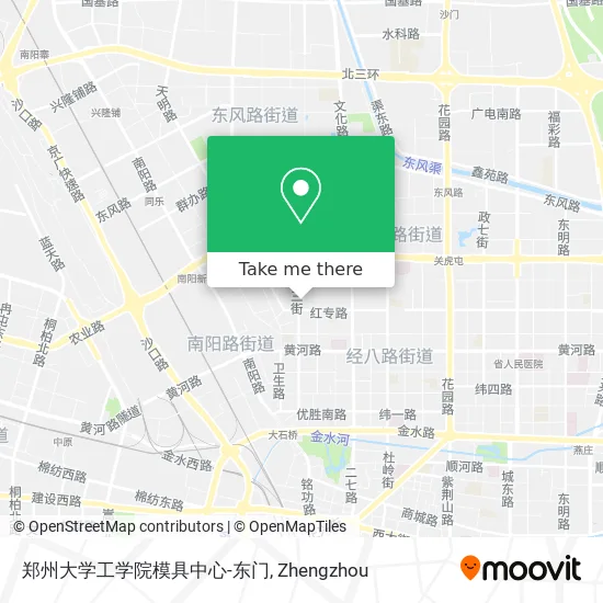 郑州大学工学院模具中心-东门 map