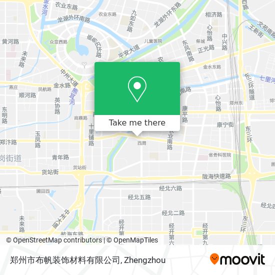 郑州市布帆装饰材料有限公司 map