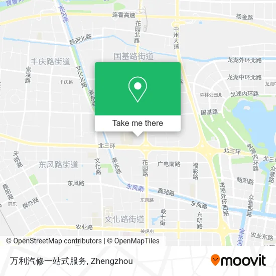 万利汽修一站式服务 map