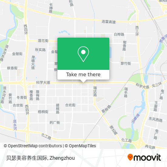 贝瑟美容养生国际 map