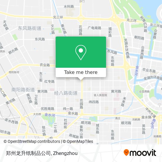 郑州龙升纸制品公司 map