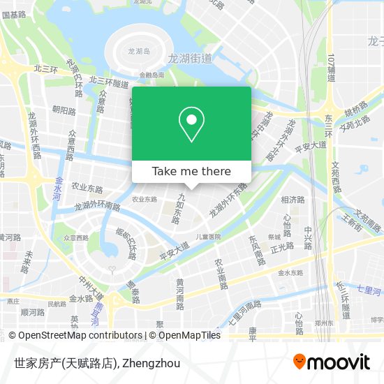 世家房产(天赋路店) map