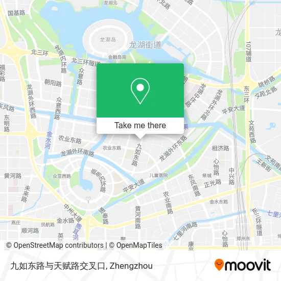 九如东路与天赋路交叉口 map