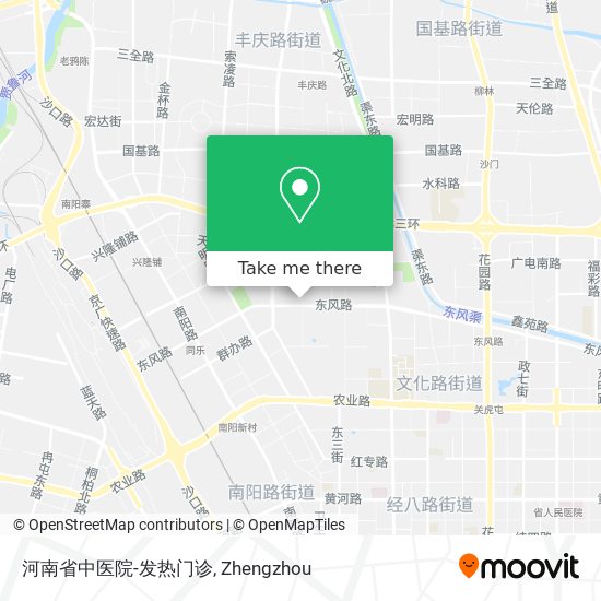 河南省中医院-发热门诊 map