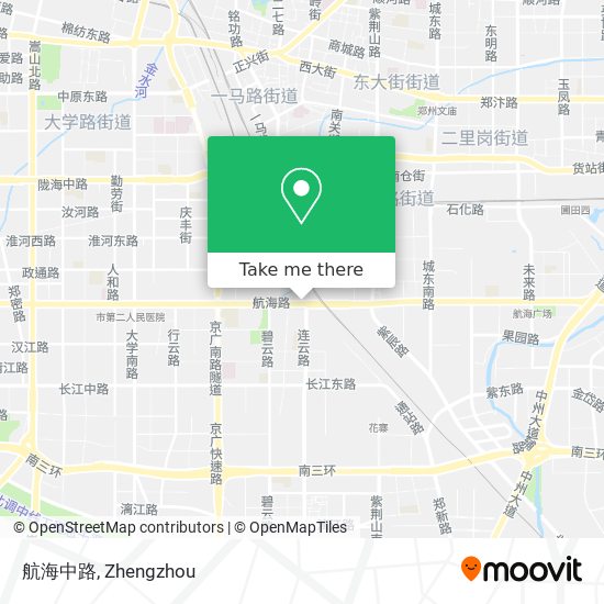 航海中路 map