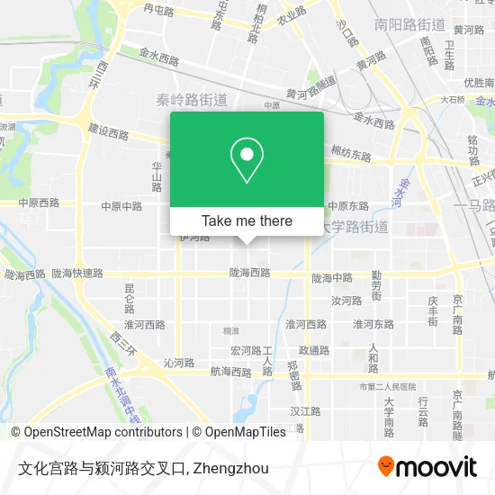 文化宫路与颍河路交叉口 map