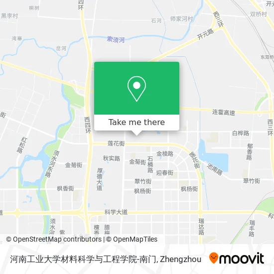 河南工业大学材料科学与工程学院-南门 map