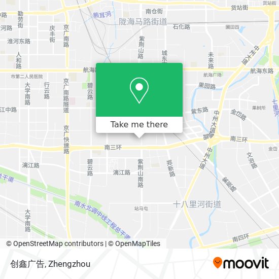创鑫广告 map