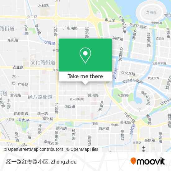 经一路红专路小区 map