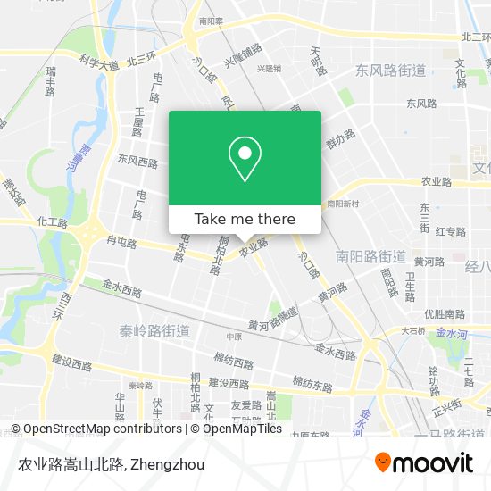 农业路嵩山北路 map
