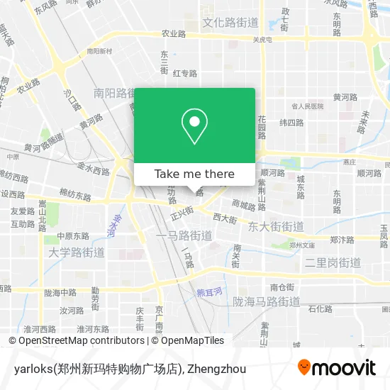 yarloks(郑州新玛特购物广场店) map