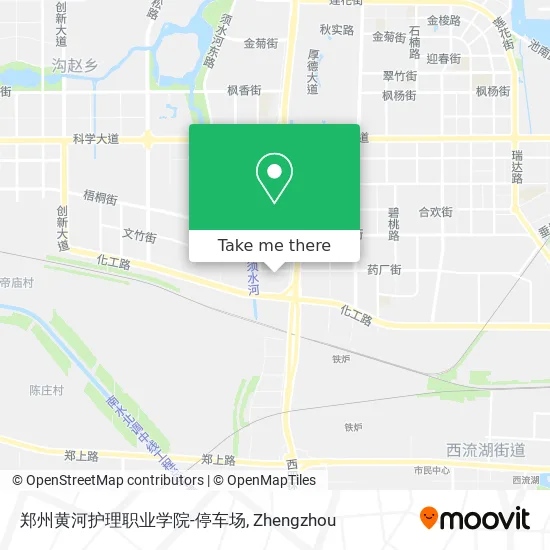 郑州黄河护理职业学院-停车场 map