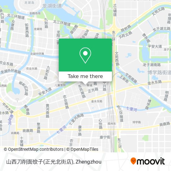 山西刀削面饺子(正光北街店) map
