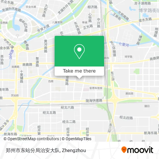 郑州市东站分局治安大队 map
