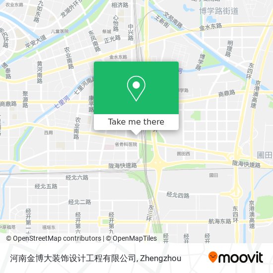 河南金博大装饰设计工程有限公司 map