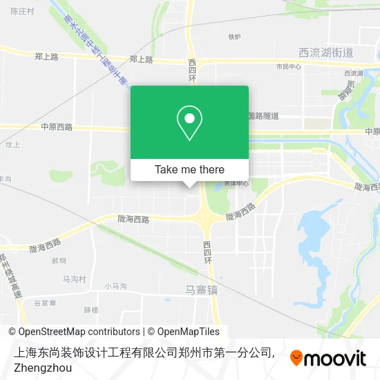 上海东尚装饰设计工程有限公司郑州市第一分公司 map