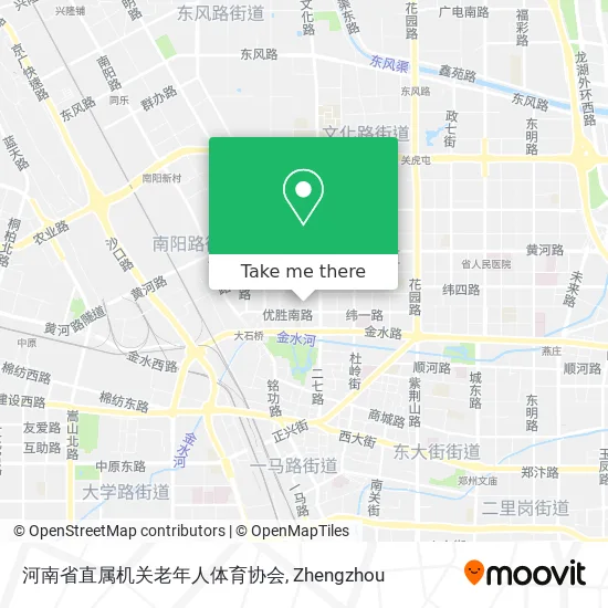河南省直属机关老年人体育协会 map