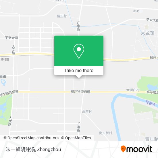味一鲜胡辣汤 map