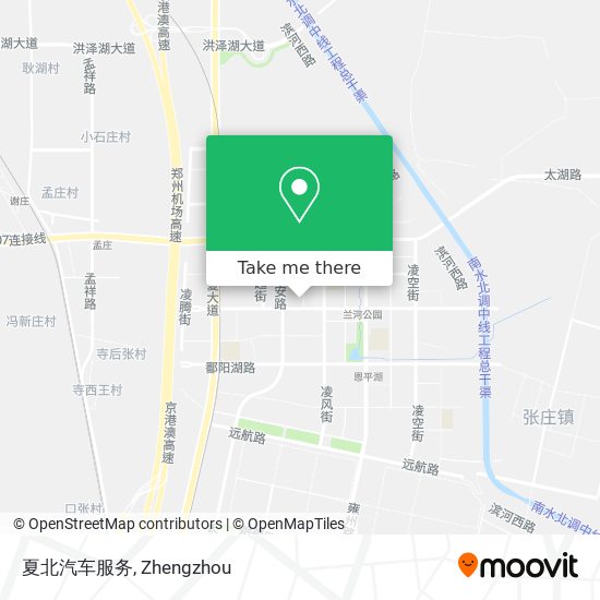 夏北汽车服务 map