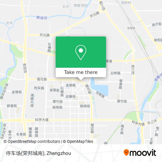 停车场(荣邦城南) map