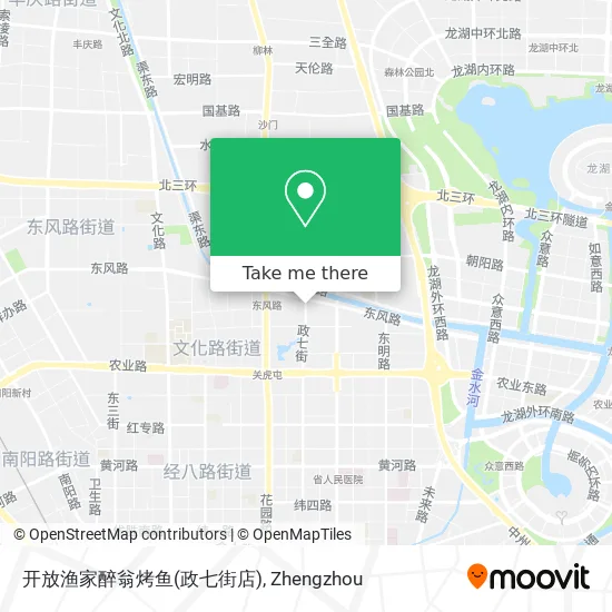 开放渔家醉翁烤鱼(政七街店) map