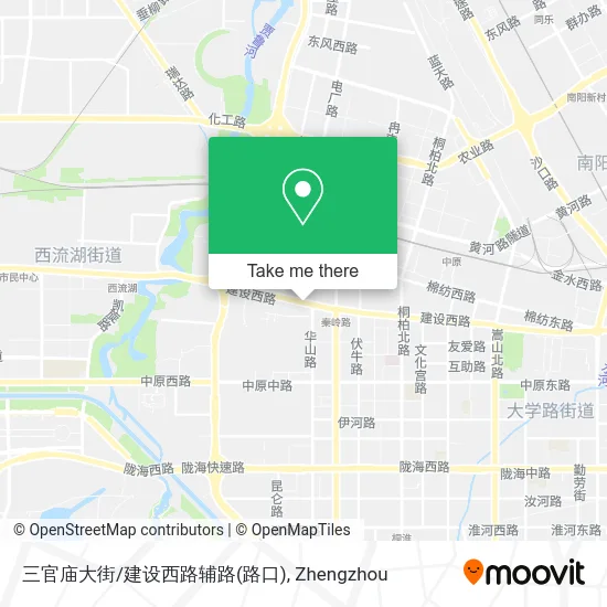 三官庙大街/建设西路辅路(路口) map