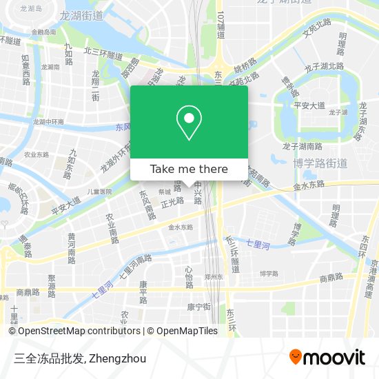 三全冻品批发 map