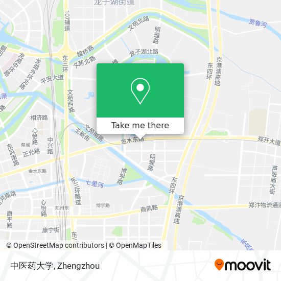 中医药大学 map