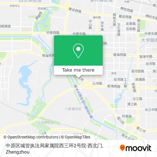 中原区城管执法局家属院西三环2号院-西北门 map