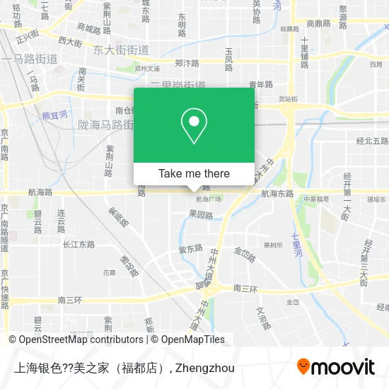 上海银色??美之家（福都店） map