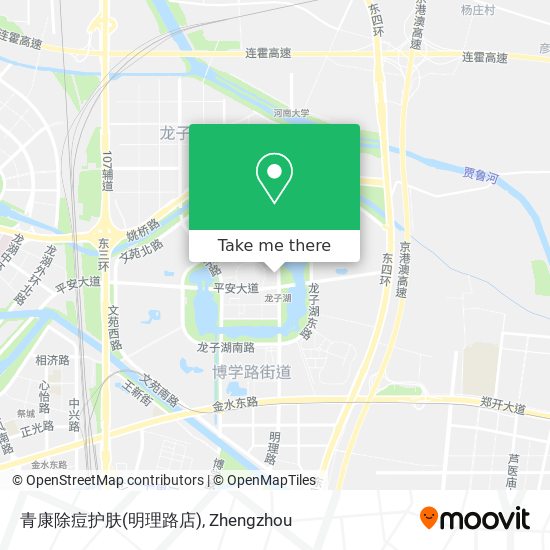 青康除痘护肤(明理路店) map
