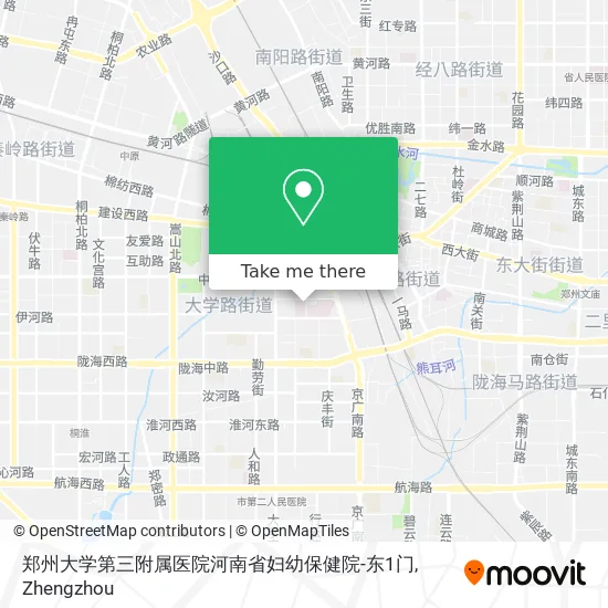 郑州大学第三附属医院河南省妇幼保健院-东1门 map