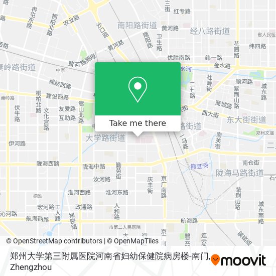 郑州大学第三附属医院河南省妇幼保健院病房楼-南门 map