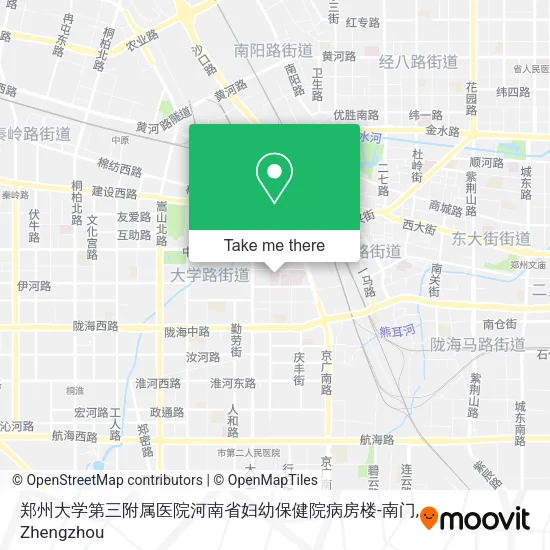 郑州大学第三附属医院河南省妇幼保健院病房楼-南门 map