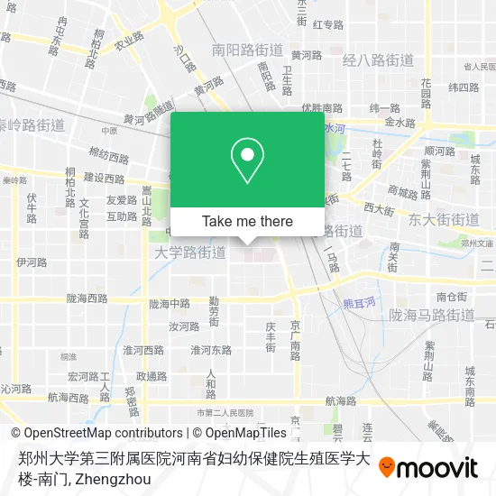 郑州大学第三附属医院河南省妇幼保健院生殖医学大楼-南门 map